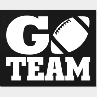 Go Team Football Posters and Art